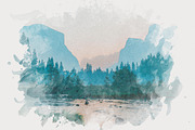 Watercolor Splatter Effect Photoshop, an Action Add-On by liptouse (Thumbnail 5 of 10)
