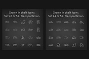 1100 Chalkboard vector icons pack, an Outline Icon by Visual Generation (Thumbnail 29 of 31)