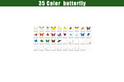 35 Butterfly Photoshop Overlays preview 4