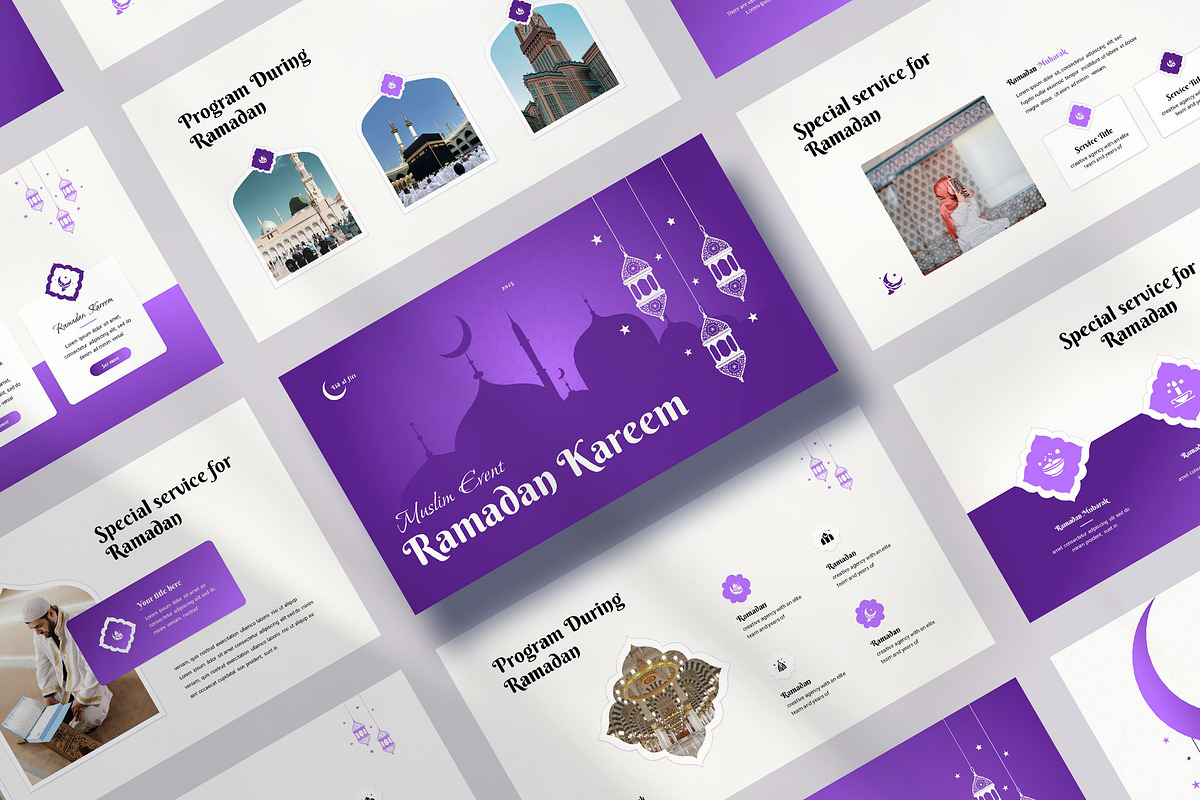 Ramadan Kareem Presentation, a Presentation Template by KreateTribe (Photo 1 of 4)