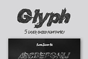 Ewing Julian - Layered Typeface, a Font by ghilkydraws (Thumbnail 3 of 6)