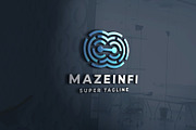 Infinity Abstract Network Logo, a Branding & Logo Template by Design_Planet (Thumbnail 2 of 2)