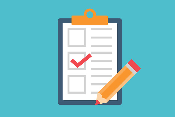 Checklist With Tick And Pencil Icon