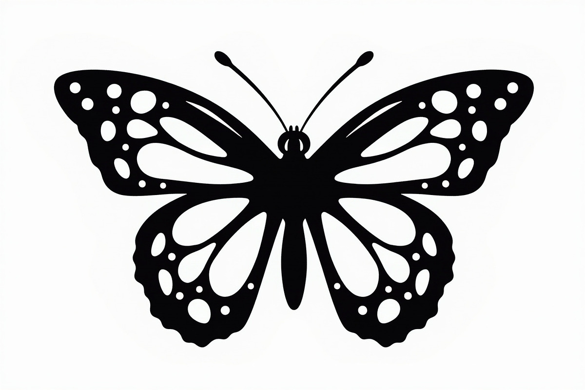 Delicate Butterfly Laser Cut Design, an Icon by hafijul (Photo 3 of 13)
