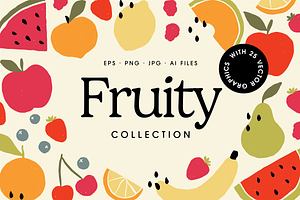 Fruity Vector Illustrations