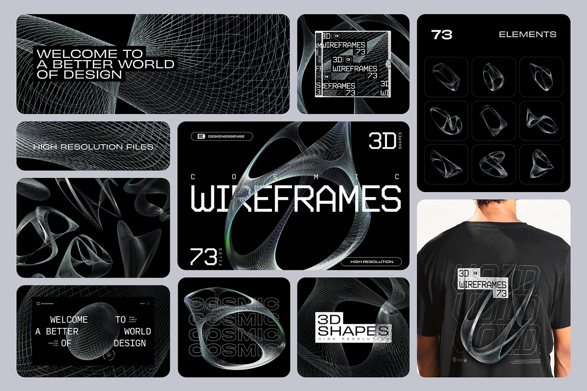 Chrome 3D Bundle 360+ elements, an Object Graphic by assetpro.design (Photo 5 of 6)