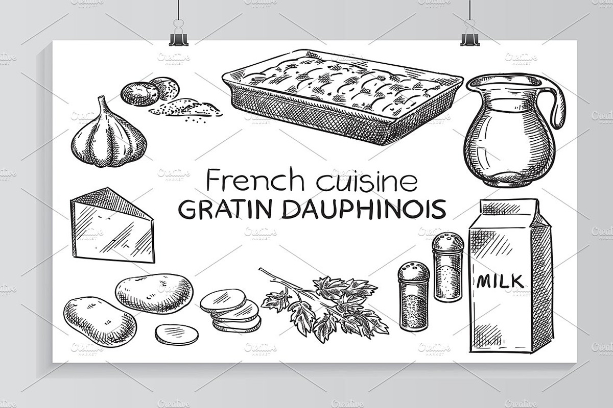 French cusine., a Food Illustration by © Fisher Photostudio (Photo 4 of 7)