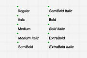 Modular Black Sans Serif Family Font, a Sans Serif Font by UICreative (Thumbnail 10 of 13)