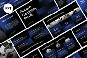 Fintech Presentation, a Presentation Template by graphicook (Thumbnail 1 of 4)