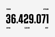 Highman;  Bold CondensedFont, a Sans Serif Font by Eko Bimantara (Thumbnail 4 of 8)