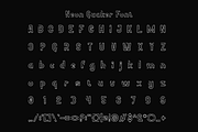 Neon Quaker - Outline Round Font, a Sans Serif Font by Iqsiart Studio (Thumbnail 6 of 7)