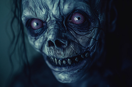 Scary monster face, an Abstract Photo by MistyDay