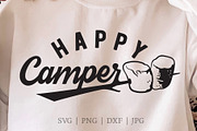 Happy Camper SVG, Family Camping SVG, a Graphic by Applied Arts (Thumbnail 1 of 5)