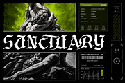 Dark Hermes Typeface, a Blackletter Font by alit design (Thumbnail 4 of 18)
