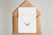 Gold frames with Hydrangea, an Illustration by Annakristal (Thumbnail 3 of 3)