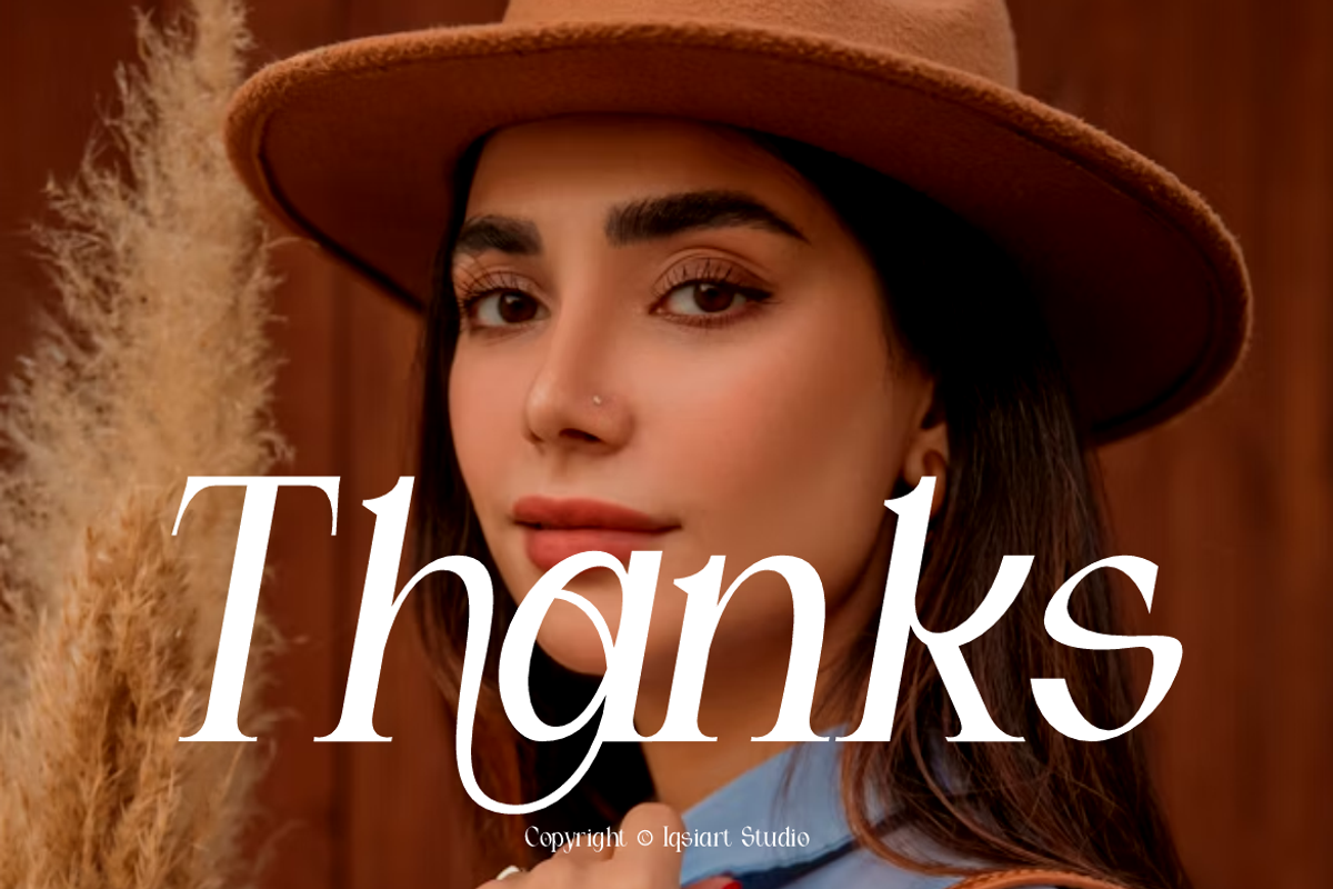 Gorufat - Modern Elegant Font, a Serif Font by Iqsiart Studio (Photo 13 of 13)