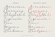 Hestor Dawson - Handwritten Font, a Handwritten Font by madeDeduk (Thumbnail 9 of 10)