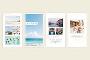 Vintage Watercolor Instagram Story, a Social Media Template by Spinsugar Graphics (Thumbnail 4 of 8)