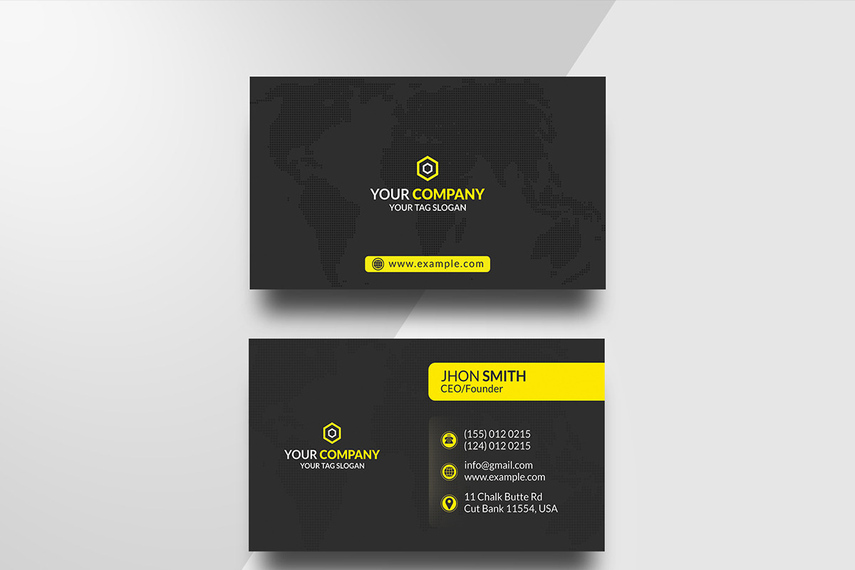 Business card, a Business Card Template by Helal Shop (Photo 3 of 3)