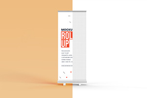 Roll Up Banner Mockup