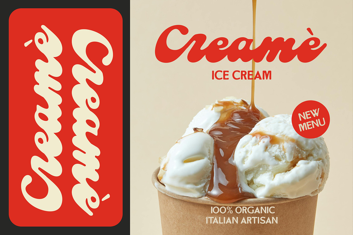 Eration Script, a Script Font by Letter Fresh (Photo 2 of 13)