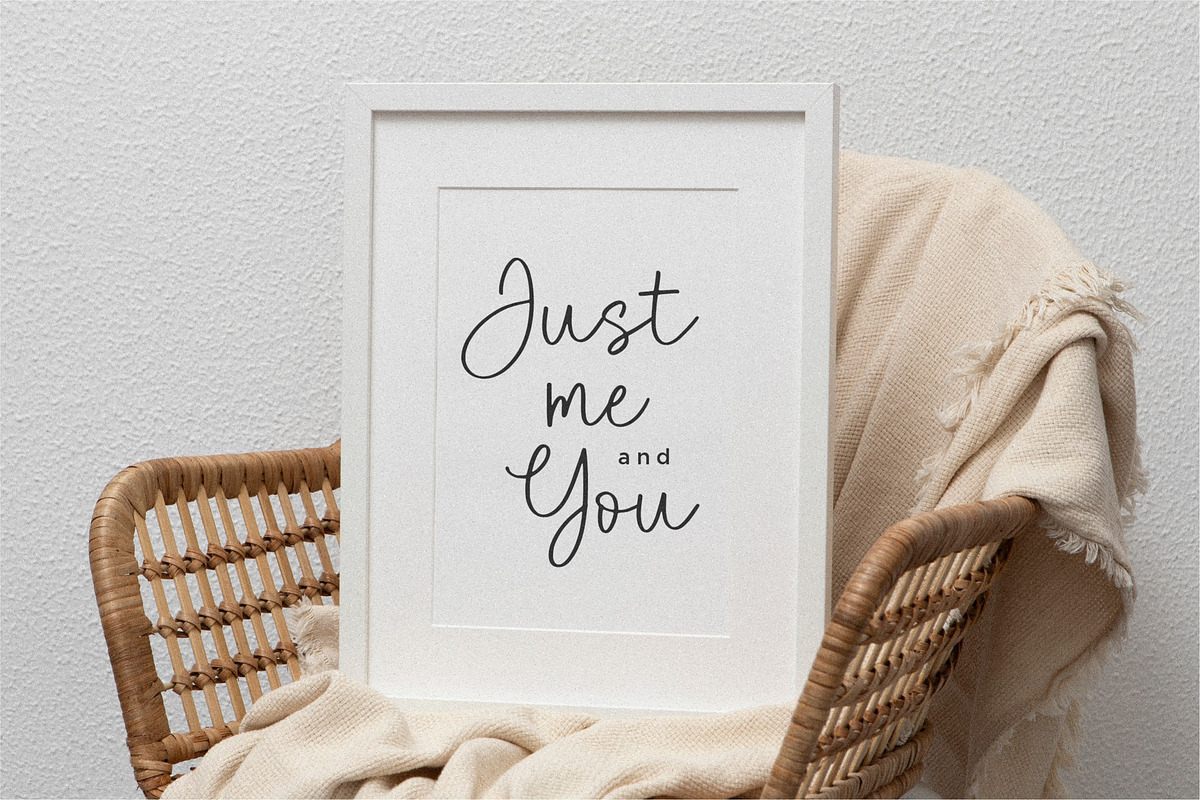 Brightwoods - Handwritten Font, a Script Font by Letterative Studio (Photo 6 of 7)