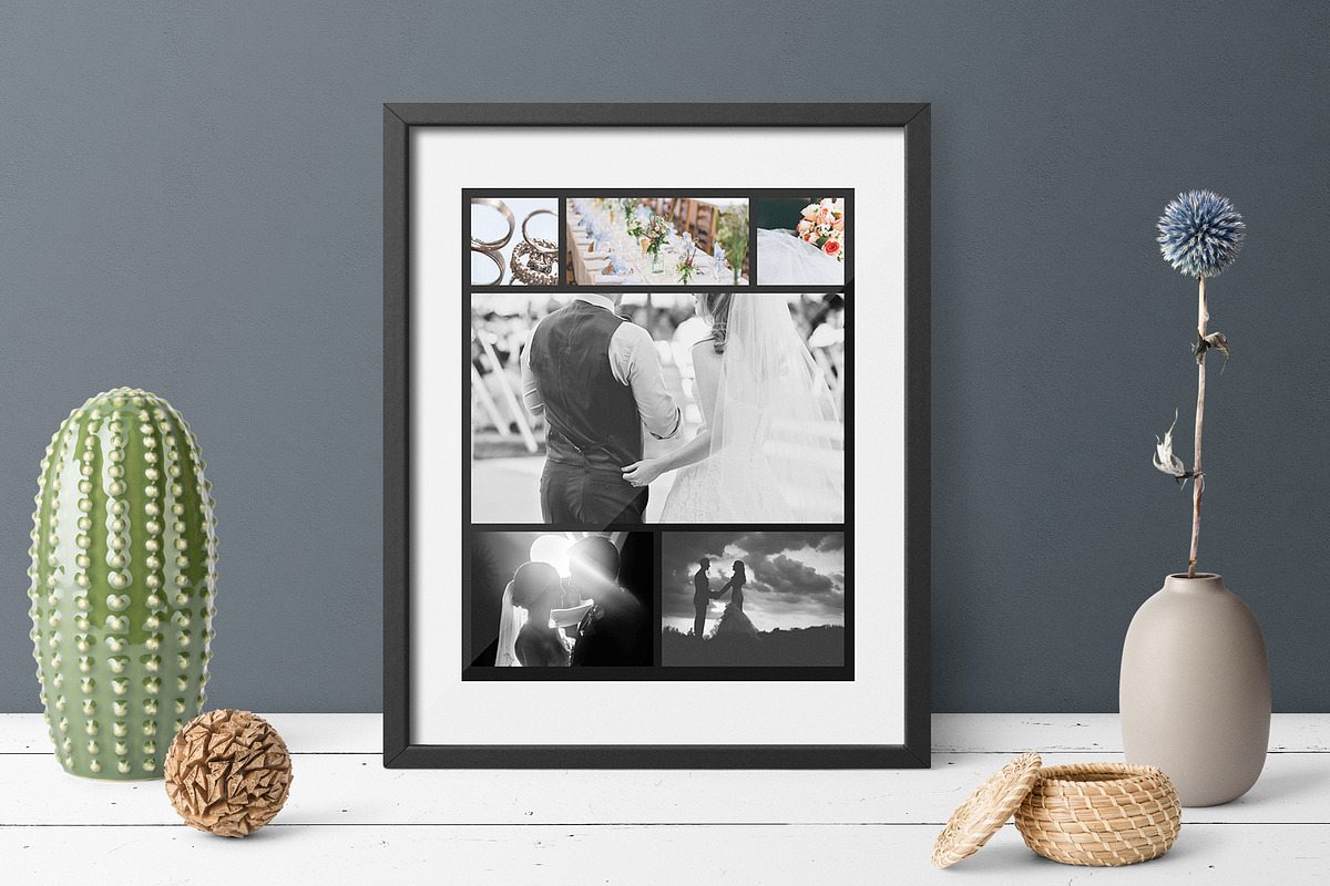 16x20 Collage Board Template PSD, a Templates & Theme by Paperweight Memories (Photo 2 of 4)
