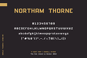NORTHAM THORNE, a Font by Runsell Studio (Thumbnail 11 of 13)