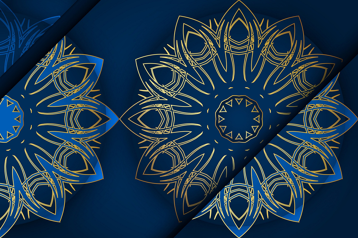 Mandala Luxury Ethnic Vector Bundle, a Background Graphic by NJ Himel (Photo 8 of 93)