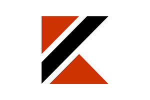 Letter K Logo, a Branding & Logo Template by Rhealea_Design