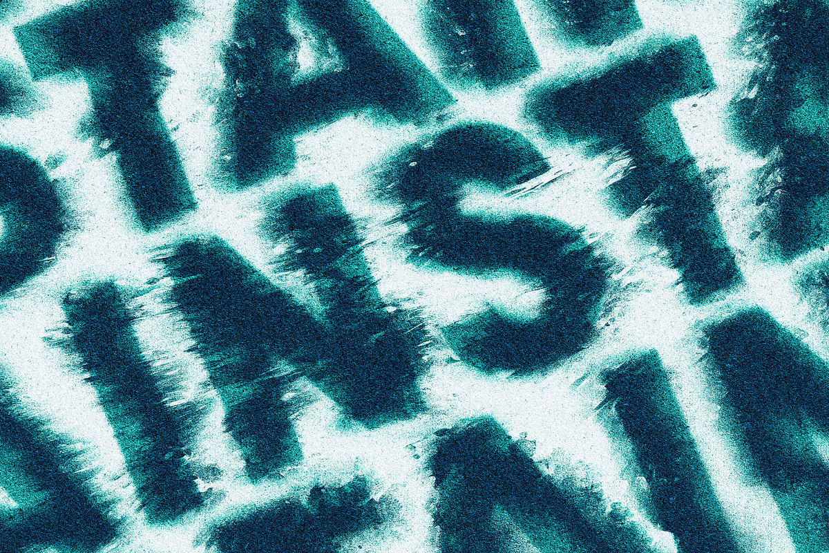 Grunge Misprint Text & Logos Effect, a Mockup by Design Squad (Photo 6 of 7)