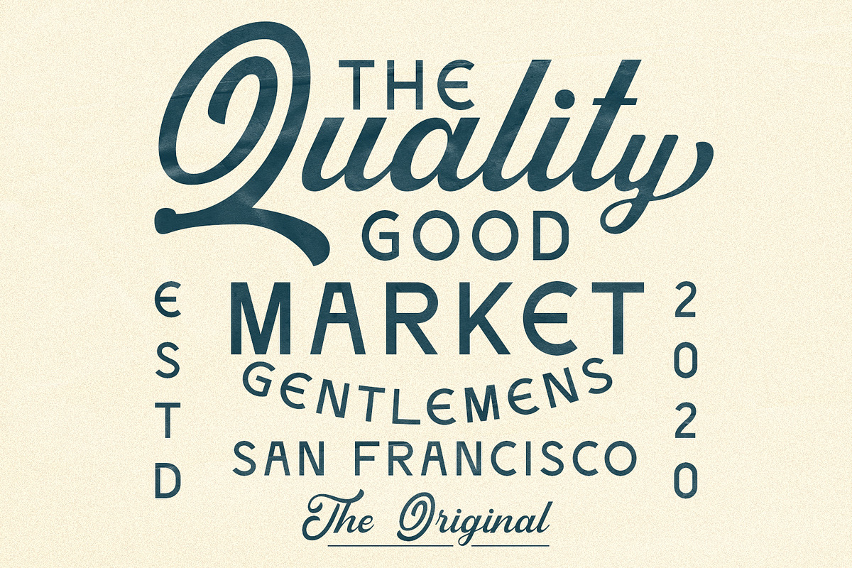 Foreigner - Vintage Font Collection, a Font by HeyFonts (Photo 11 of 15)