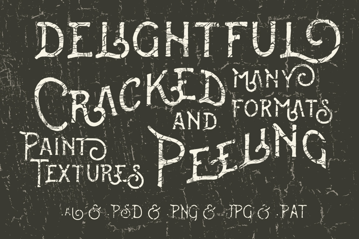 Cracked and Peeling Paint Textures, a Palette Add-On by Transfuchsian (Photo 1 of 7)