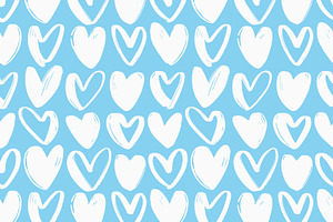 Hearts Seamless Patterns