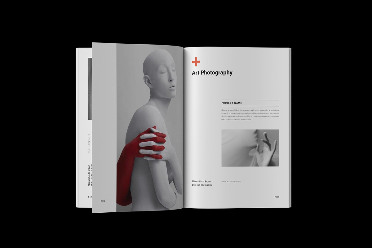 Graphic Design Portfolio, a Brochure Template by NorthPeak (Photo 8 of 15)