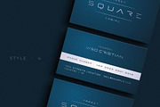 Stylist Blue Business Card Template, a Business Card Template by Ctrl space studio (Thumbnail 5 of 6)