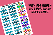Procreate 3D Bubbles Brush Set!, a Brush Add-On by AlwaysBeColoring (Thumbnail 10 of 11)