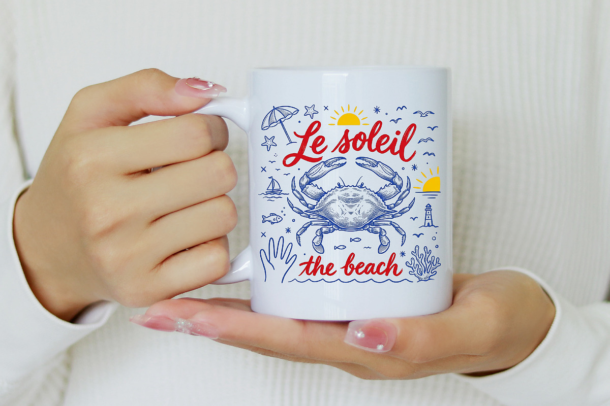 Le Soleil The Beach PNG, a Seasonal Illustration by Canvas Craft (Photo 5 of 7)