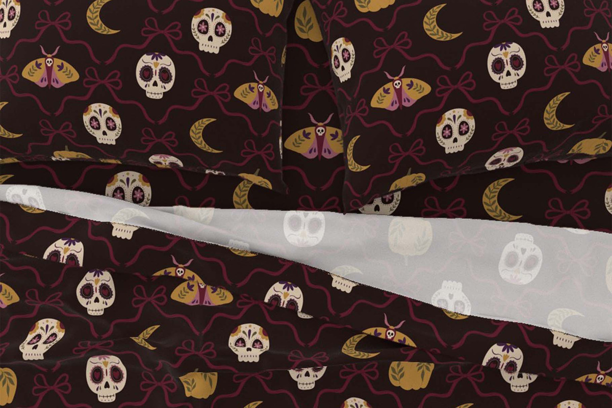 Gothic Halloween Charms Pattern, a Pattern Graphic by Irina Ostapenko (Photo 3 of 4)