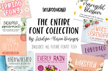 Entire Font Collection, Future Fonts