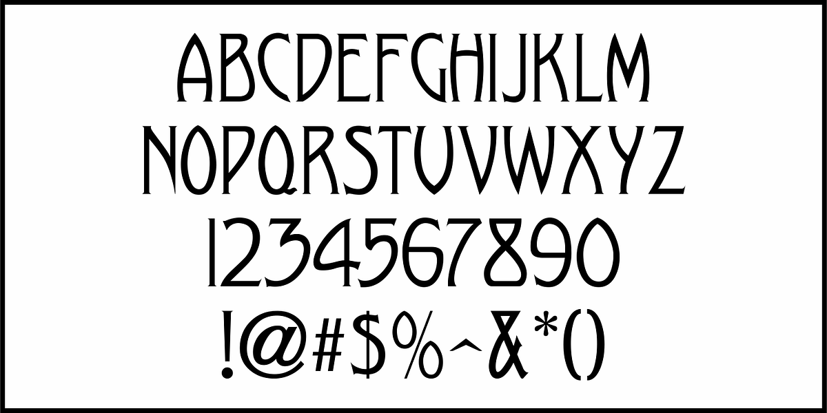 Bathing Casino, a Font by Jeff Levine Fonts (Photo 3 of 5)