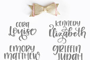 Lizabette Font, a Script Font by A Little Smidge (Thumbnail 5 of 7)