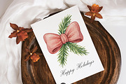 Vintage Christmas Atelier Clipart, an Animal Illustration by PaintPixelCo (Thumbnail 11 of 16)
