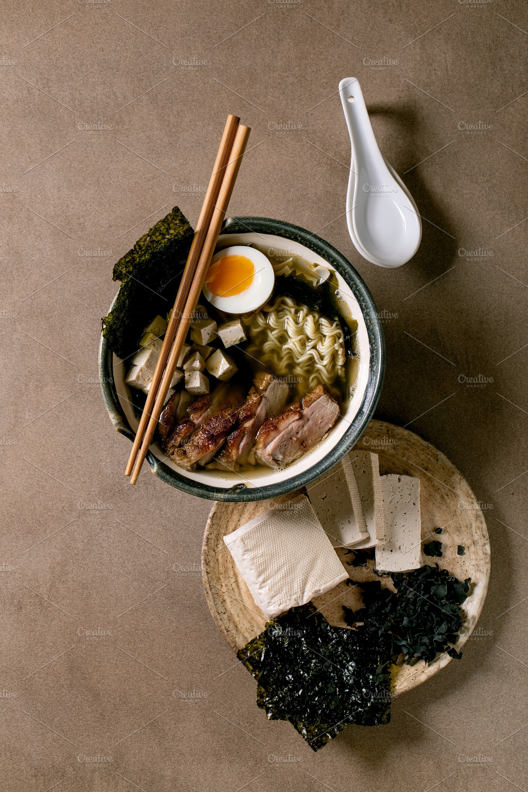 Asian style soup ramen with noodles and duck breast, a Food & Drink Photo by Natasha Breen