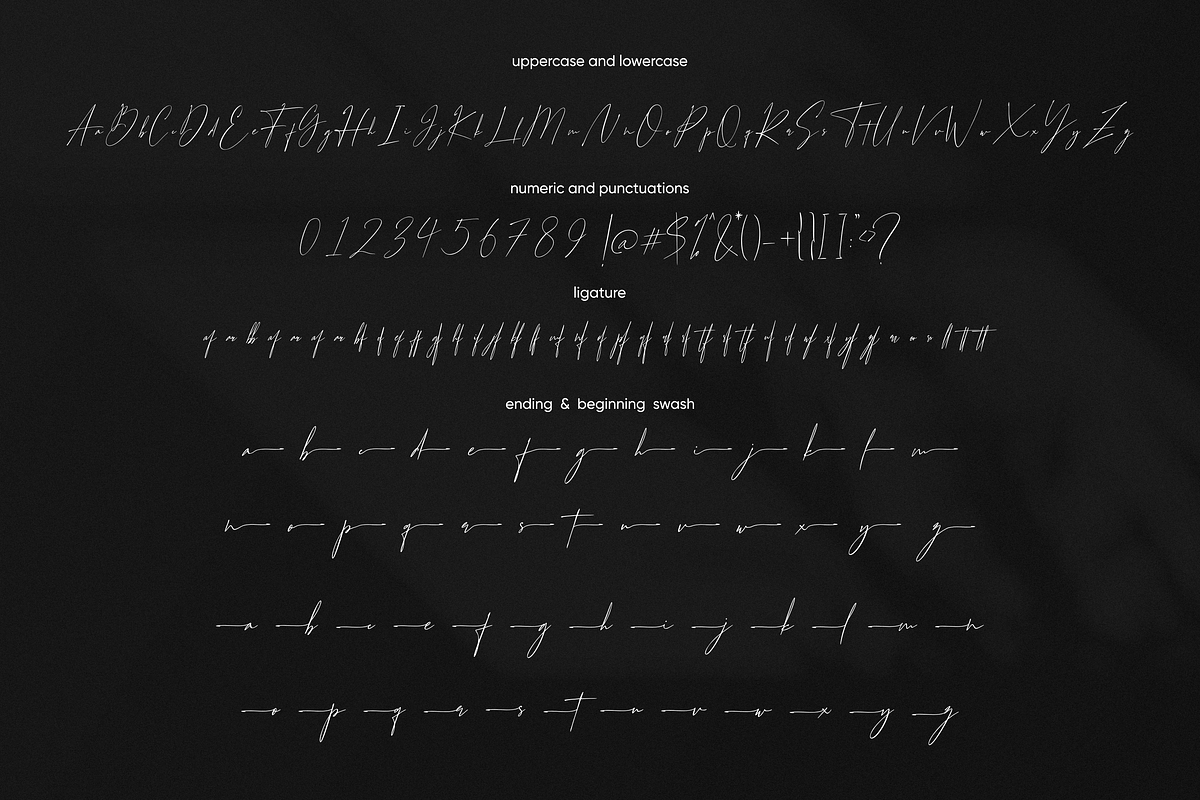 Janetanice, a Script Font by Essentials Studio (Photo 7 of 8)