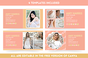 Canva Email Signature Bundle, an Email Template by SunshineStudioBoutique (Thumbnail 5 of 9)