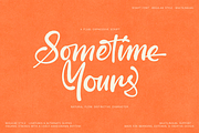Sometime Yours - Script Typeface, a Script Font by VP Fonts (Thumbnail 31 of 33)