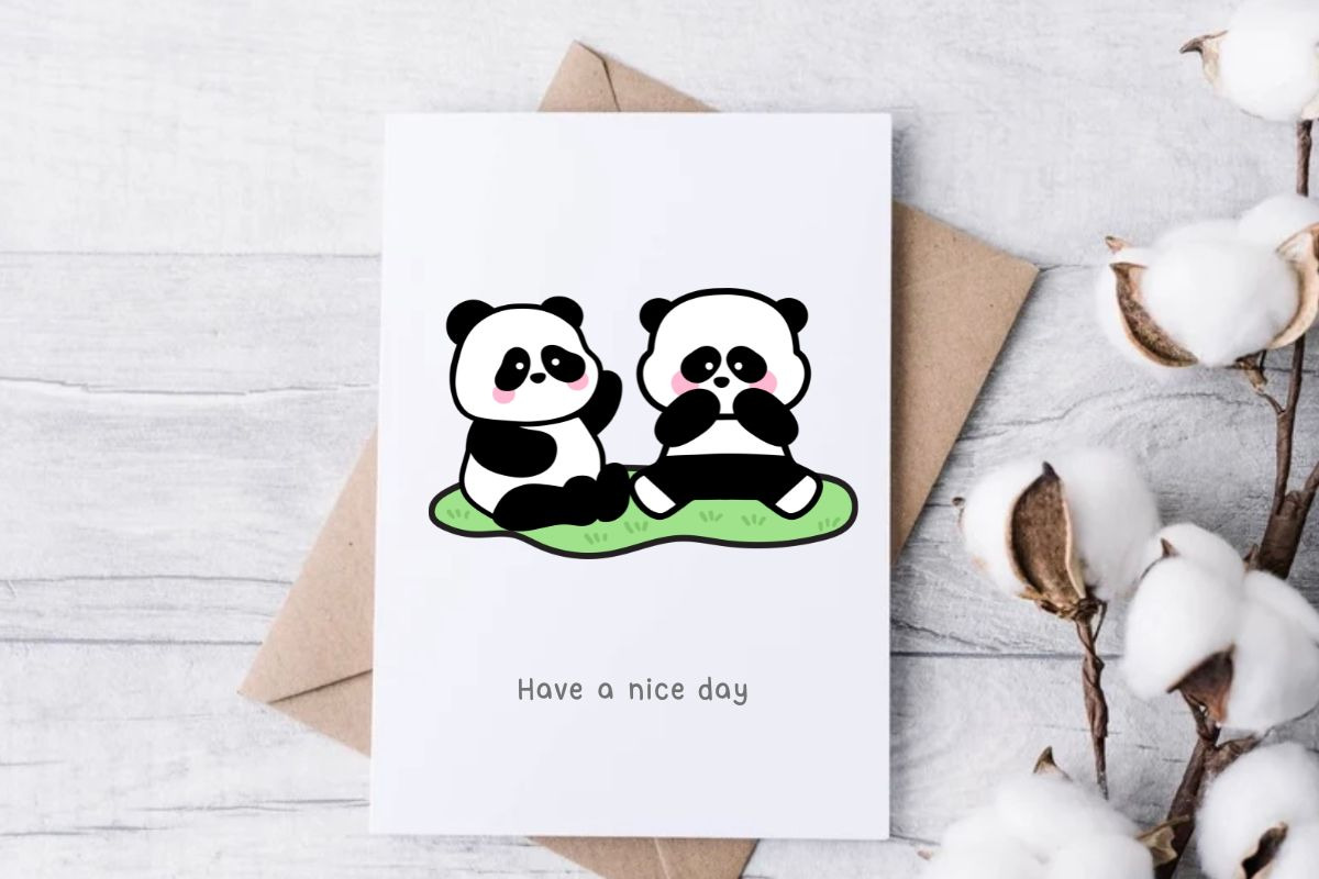 Cute Panda Clipart PNG Set, an Animal Illustration by Nattapohncha (Photo 3 of 3)