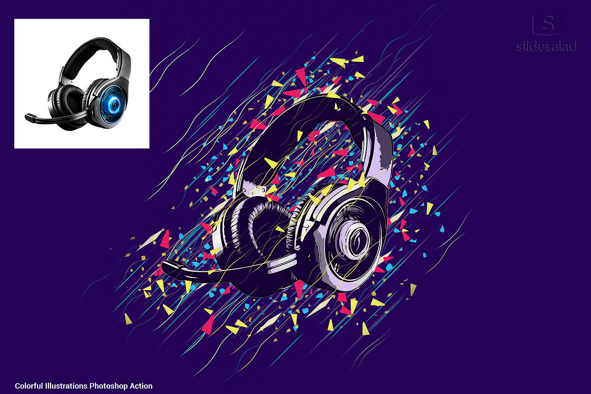 Illustrations Art Photoshop Action, an Action Add-On by SlideSalad (Photo 22 of 25)