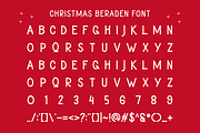 Christmas Beraden Font, a Serif Font by Iqsiart Studio (Thumbnail 3 of 6)